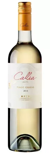 Bottle of Callia Alta Pinot Grigio from search results