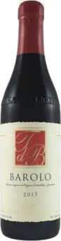 Bottle of Terre del Barolo Barolowith label visible