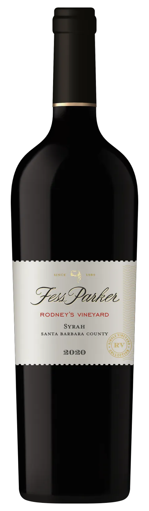 Bottle of Fess Parker Rodney's Vineyard Syrah from search results