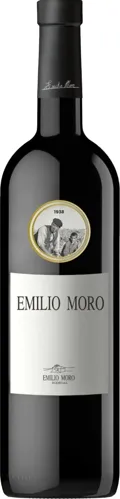 Bottle of Emilio Moro Ribera del Duerowith label visible