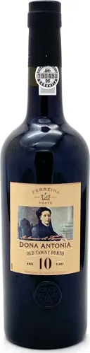 Bottle of Ferreira Dona Antonia 10 Años Old Tawny Portowith label visible