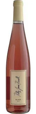 Bottle of Kelby James Russell Dry Roséwith label visible