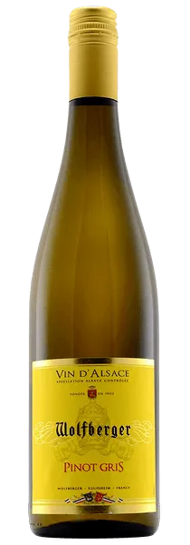 Bottle of Wolfberger Pinot Gris Alsace from search results
