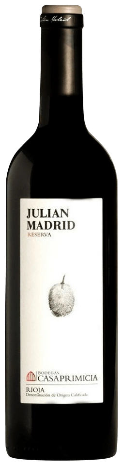 Bodegas Casa Primicia Julian Madrid Reserva