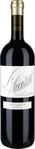 Bottle of L'Aventure Optimus Estate Proprietary Redwith label visible