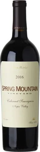 Bottle of Spring Mountain Vineyard Cabernet Sauvignon from search results