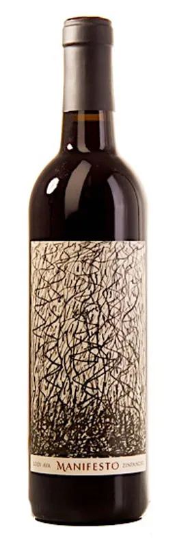 Bottle of Manifesto Zinfandel from search results