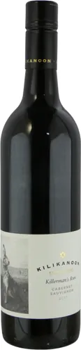 Bottle of Kilikanoon Killerman's Run Cabernet Sauvignonwith label visible