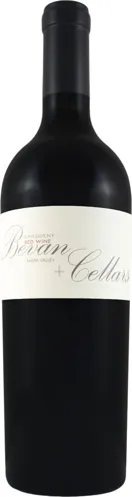 Bottle of Bevan Cellars Ontogeny Redwith label visible