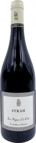 Bottle of Yves Cuilleron Syrah Les Vignes d'à Côtéwith label visible