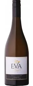 Bottle of Eva Pemper Sauvignon Blancwith label visible