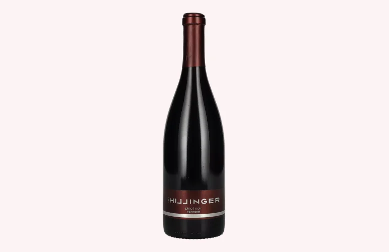 Bottle of Leo Hillinger Pinot Noirwith label visible