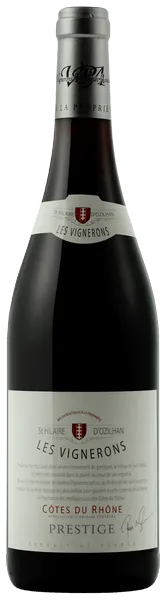 Bottle of Les Vignerons de St.Hilaire d'Ozilhan Prestige Côtes du Rhône from search results