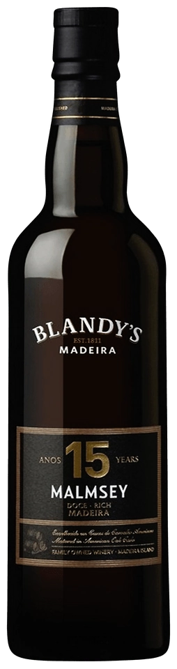 Blandy's 15 Year Old Malmsey Madeira (Rich)