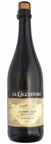 Bottle of La Cacciatora Lambrusco dell'Emilia Amabile from search results