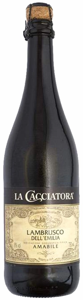 La Cacciatora Lambrusco dell'Emilia Amabile