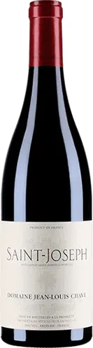 Bottle of Domaine Jean-Louis Chave Saint-Josephwith label visible