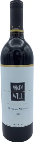 Bottle of Andrew Will Champoux Vineyard Red from search results