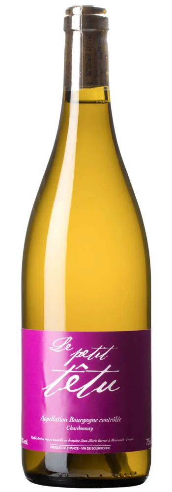 Bottle of Jean Marie Berrux Le Petit Têtu Bourgogne Chardonnay from search results