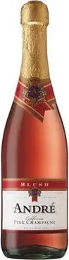 Bottle of Andre California Champagne Blush Pink Rose from search results