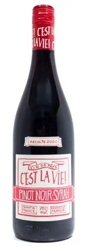 Bottle of C'est La Vie Pinot Noir - Syrah from search results