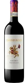 Bottle of Cavaliere d'Oro Gabbiano Chianti Classicowith label visible