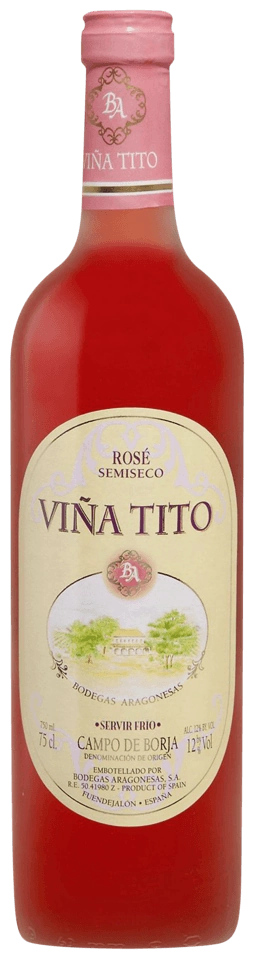 Bodegas Aragonesas Viña Tito Rosé Semiseco