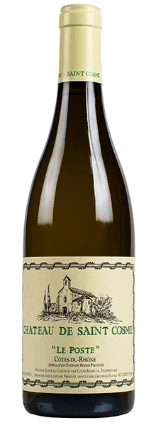 Bottle of Château de Saint Cosme Côtes du Rhône Le Poste Blanc from search results
