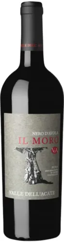 Bottle of Valle dell'Acate Il Moro Terre Sicilianewith label visible