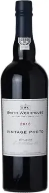 Bottle of Smith Woodhouse Vintage Portwith label visible