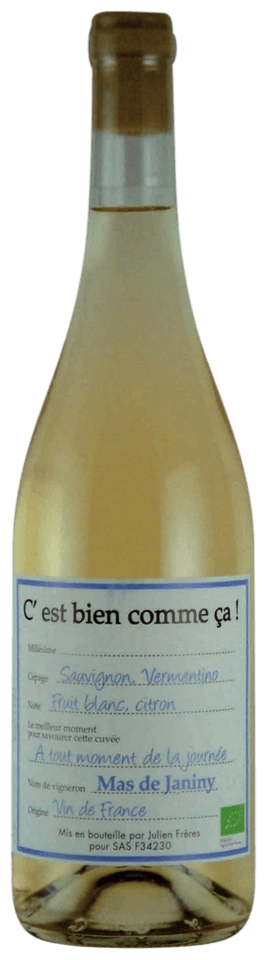 Mas de Janiny C'est Bien Comme Ça! Sauvignon - Vermentino
