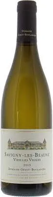 Bottle of Domaine Genot Boulanger Savigny-les-Beaune Vieilles Vigneswith label visible