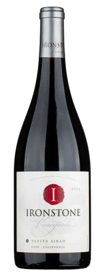 Bottle of Ironstone Petite Sirah from search results