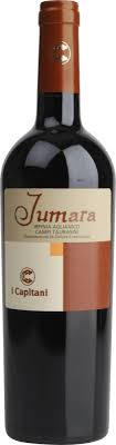 Bottle of I Capitani Jumara Irpinia  Aglianico Campi Taurasini from search results