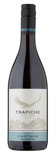 Bottle of Trapiche Vineyards Pinot Noirwith label visible