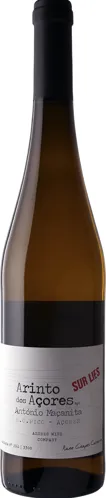 Bottle of Azores Wine Company Arinto dos Açores Sur Lieswith label visible