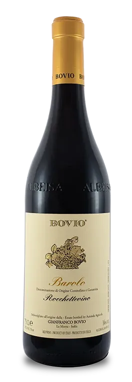 Bottle of Bovio Barolo from search results
