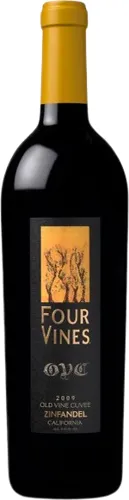 Bottle of Four Vines Old Vine Cuvee Zinfandel (OVC) from search results