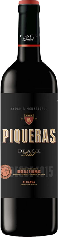 Bodegas Piqueras Black Label Syrah - Monastrell