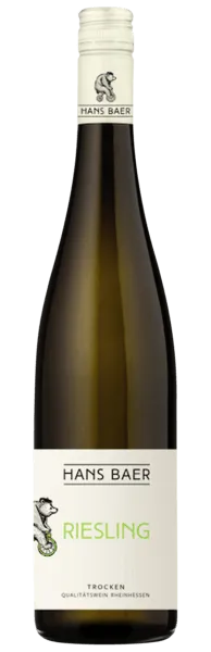 Bottle of Hans Baer Riesling trocken from search results