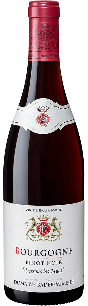 Bader-Mimeur Bourgogne Pinot Noir 'Dessous Les Mues'