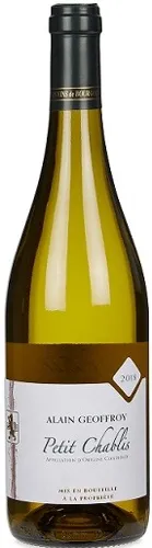 Bottle of Alain Geoffroy Petit Chablis from search results