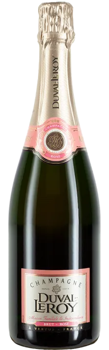 Bottle of Duval-Leroy Brut Rosé Champagne from search results