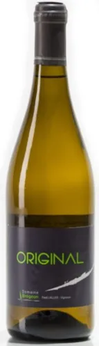 Bottle of Domain Brégeon Muscadet Sèvre et Mainewith label visible