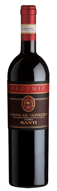 Bottle of Santi Amarone della Valpolicella Proemio from search results