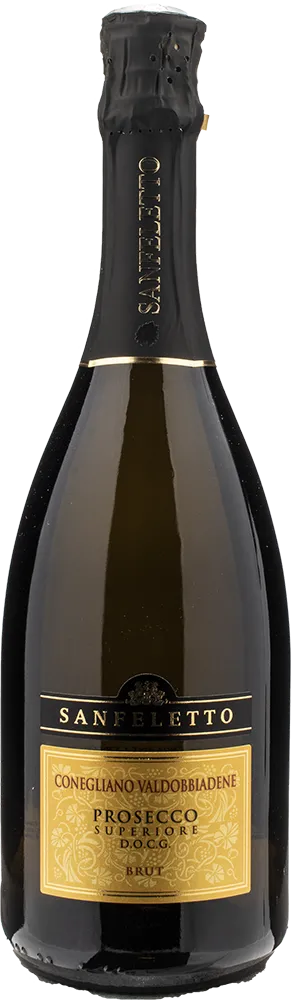 Bottle of Sanfeletto Conegliano-Valdobbiadene Prosecco Superiore Extra Dry from search results