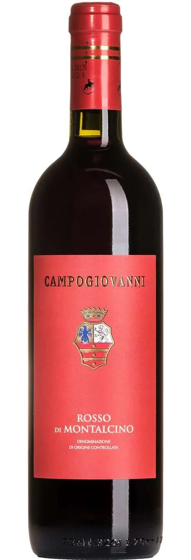 Bottle of San Felice Campogiovanni Rosso di Montalcinowith label visible