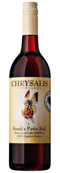 Bottle of Chrysalis Vineyards Sarah's Patio Red from search results