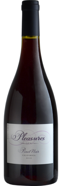 Bottle of Pleasures California Pinot Noir from search results