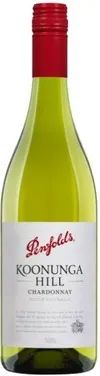 Bottle of Penfolds Koonunga Hill Chardonnaywith label visible